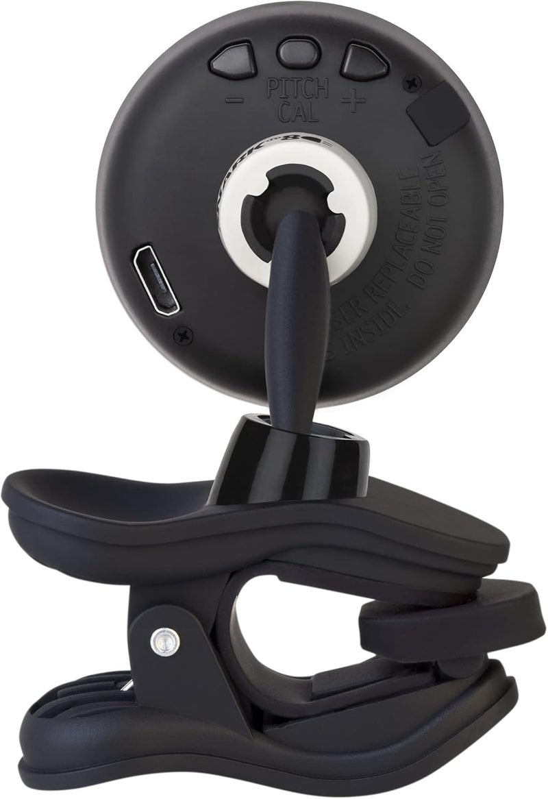 SNARK8 Guitar Tuner Clip On, Compatible W/ Guitars, Bass, Violins, Ukuleles & More, Rechargeable USB, Protective Case & Cleaning cloth, 360° Rotating, Auto Off, Vulcanized Rubber Joints - Image 3
